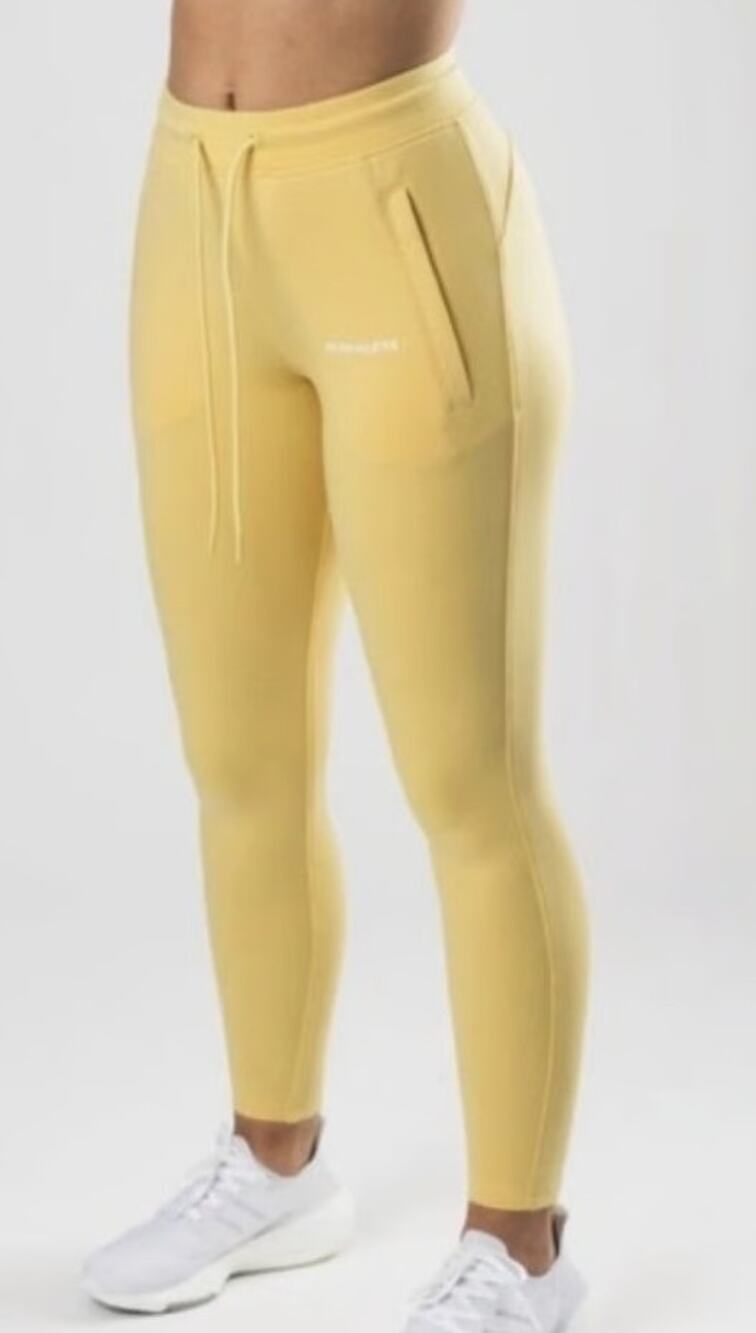 New ~ ALPHALETE  ~ Yellow Essential Core Jogger Size XXL Loungewear